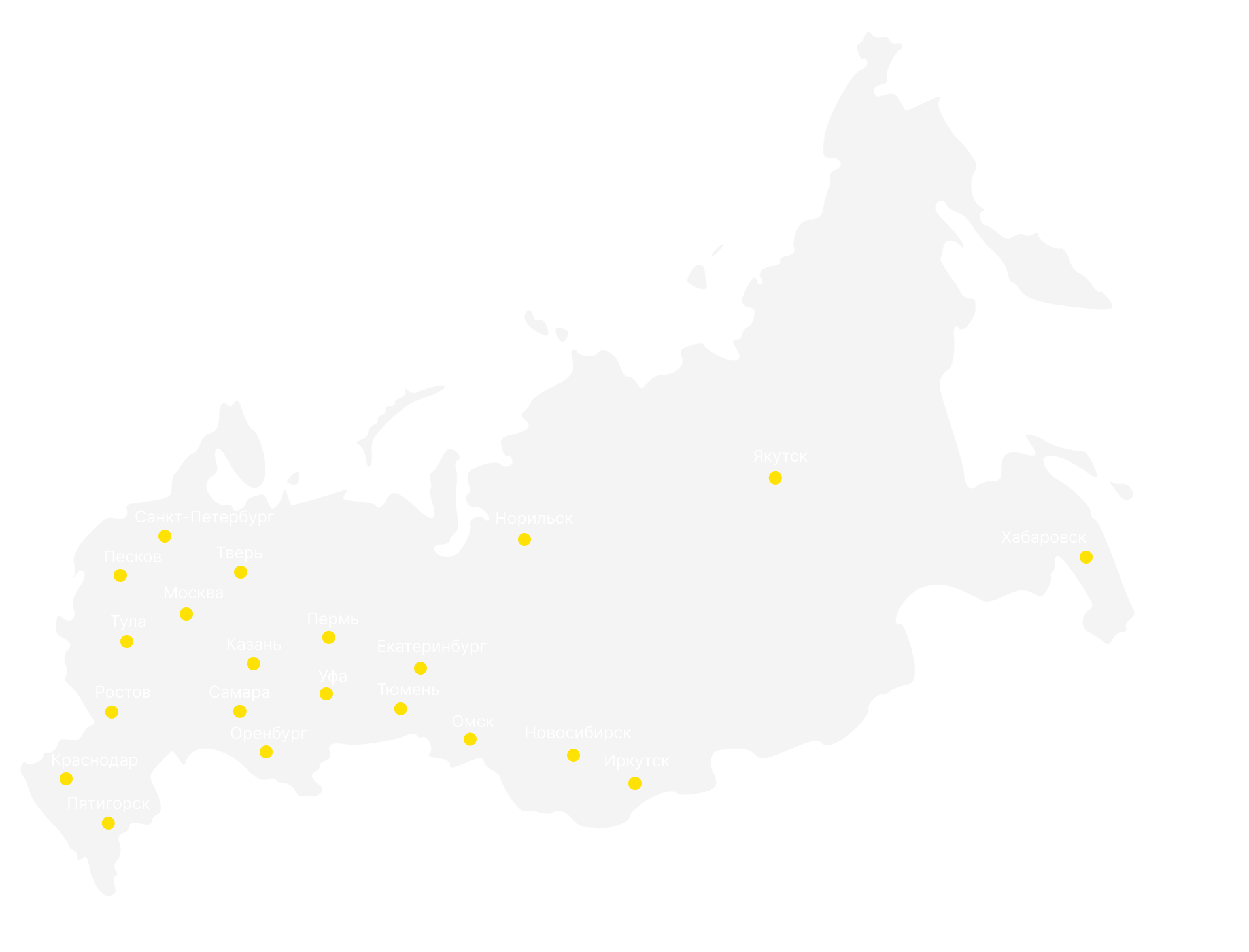 Карта Московской области